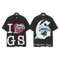 Godspeed Dolphin Heart Graphic T-Shirt — front