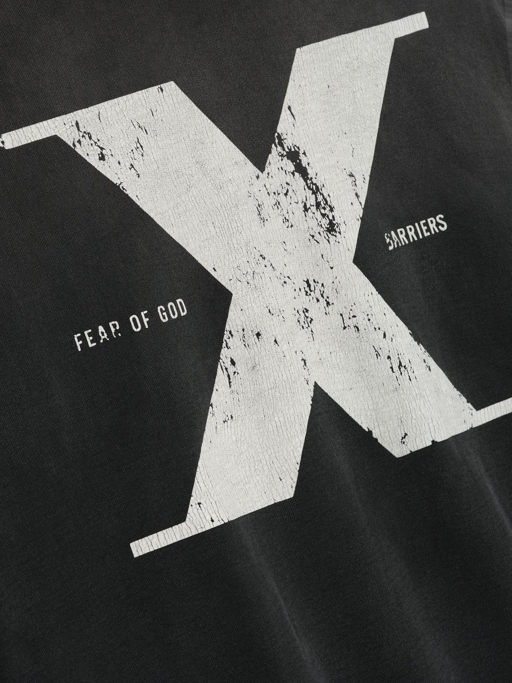 Fear of God Barriers Graphic Hoodie — detail