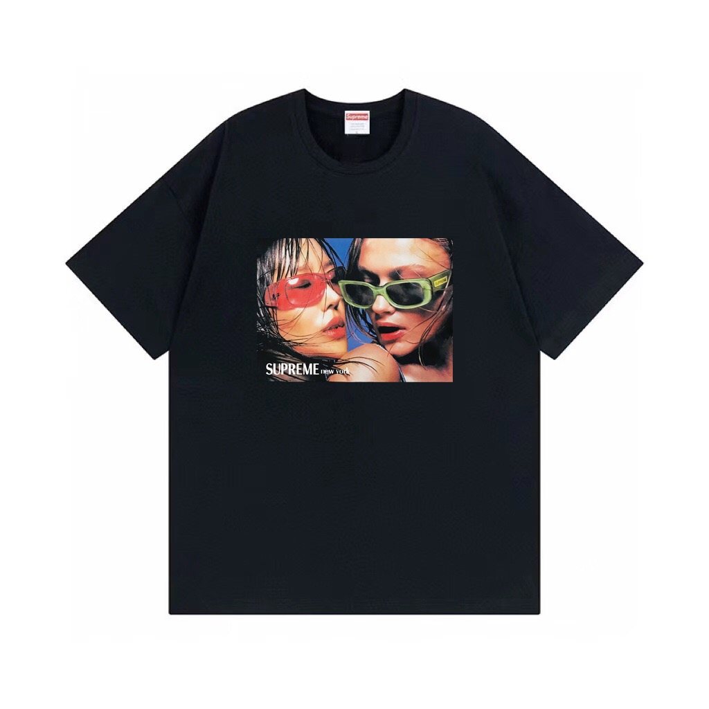 Supreme Eyewear Portrait Graphic T-Shirt — hero