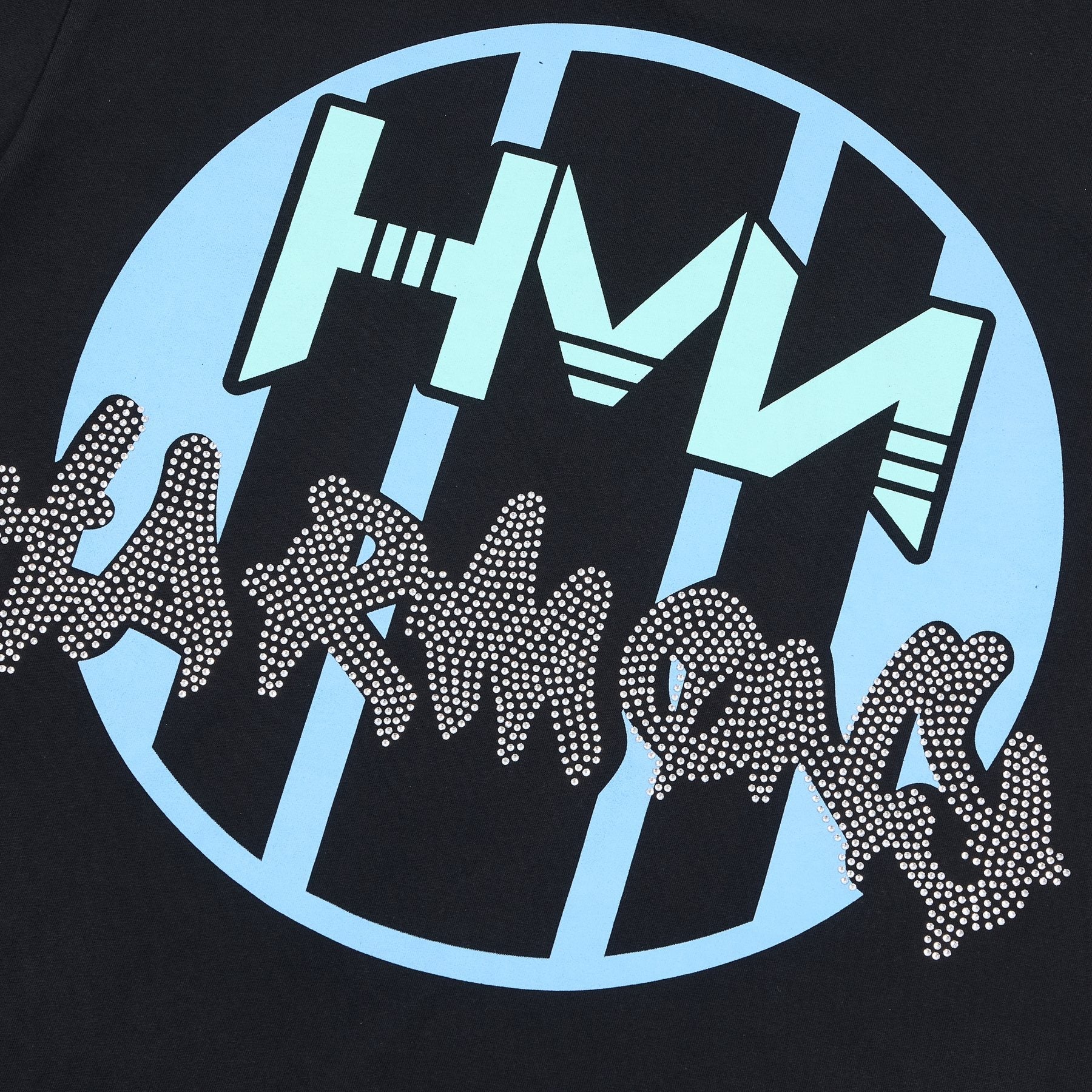 HARMONY Guitar Skeleton Graphic T-Shirt — detail