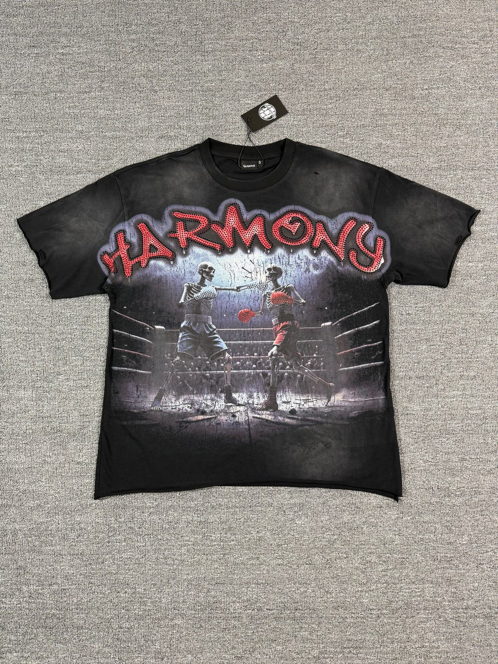 HARMONY New Age Boxing Graphic T-Shirt — front