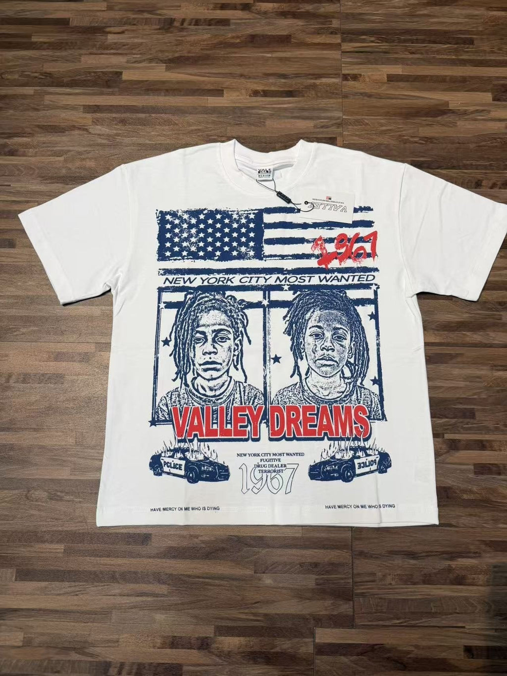 VALLEY NYC Most Wanted 1967 Graphic T-Shirt — context
