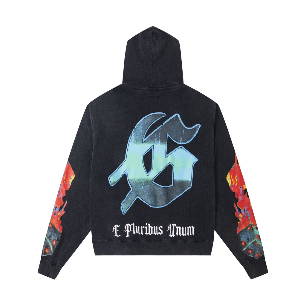Godspeed E Pluribus Unum Graphic Hoodie — back