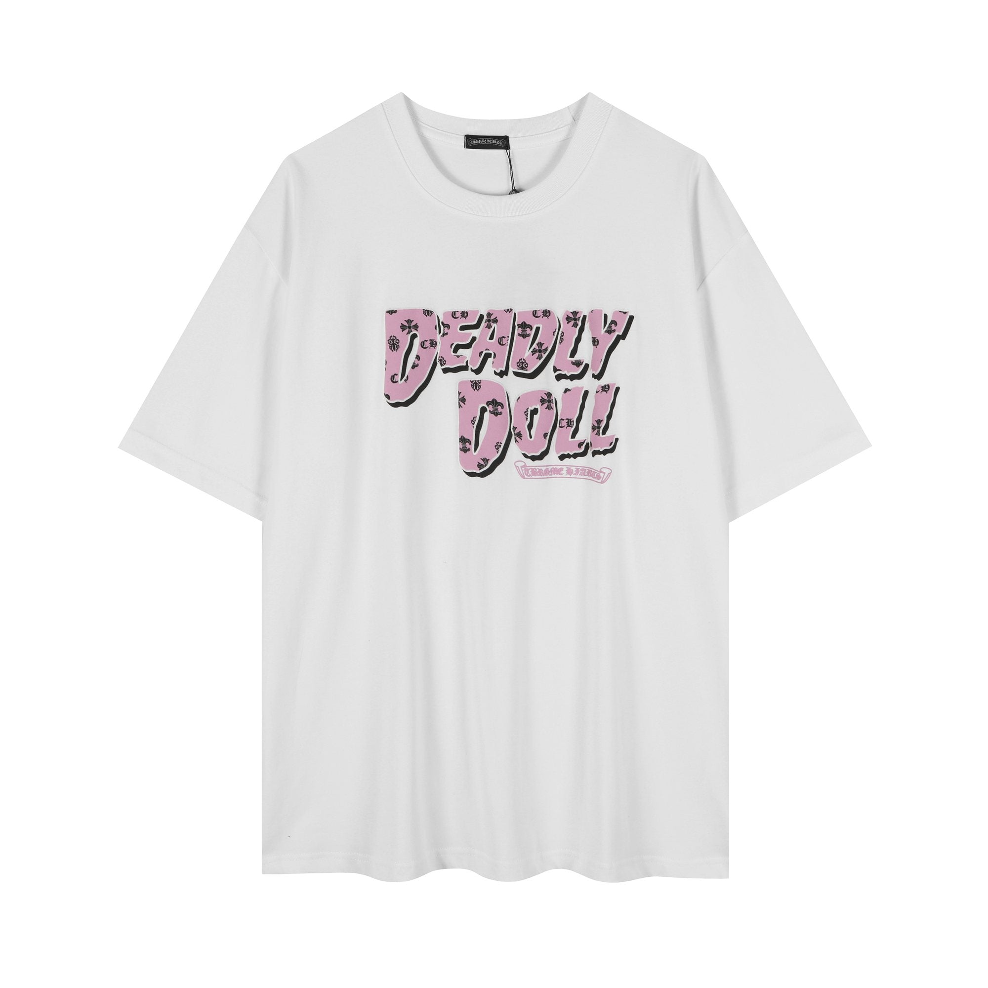 Chrome Hearts Deadly Doll Girl Graphic Short-Sleeve T-Shirt — hero