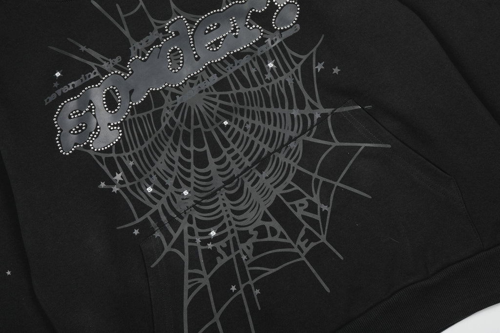 Sp5der Black Spiderweb Graphic Matching Set — detail