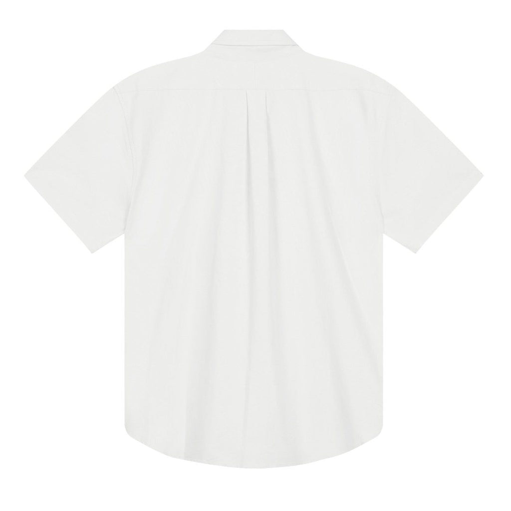 Test2-Ralph Lauren Cotton Oxford Short-Sleeve Button-Down Shirt — back